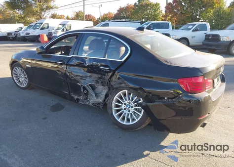 2013 BMW 535I из США, поврежденный, VIN WBAFR7C59DC823432